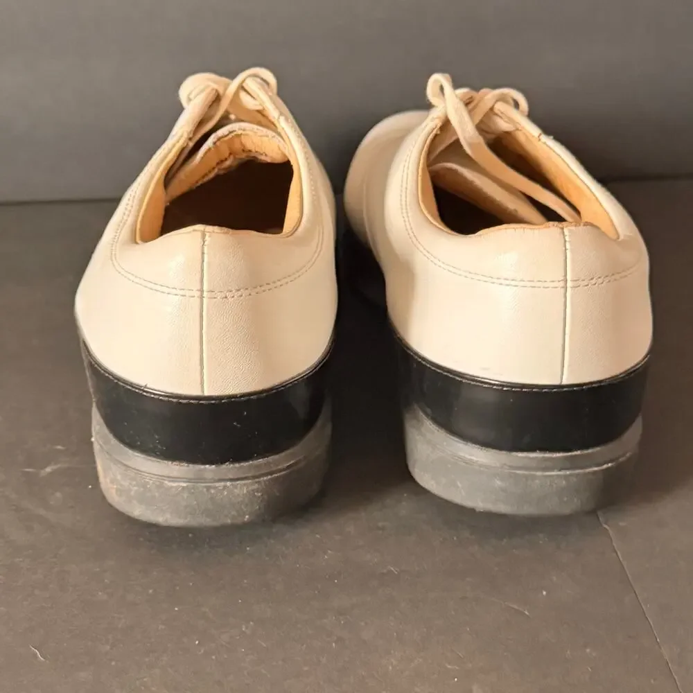 Nike Air Comfort Verdana Last Women's Leather Golf Shoes 9.5 UK7 EU41 Vtg Oxford